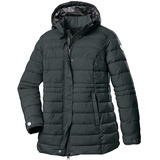 STOY Damen Jacke in Daunenoptik/Steppjacke mit abzippbarer Kapuze STW 11 WMN QLTD JCKT, schwarz, 48, 38825-000