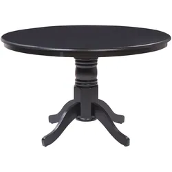 Esstisch AKRON Schwarz 120 cm 120 cm