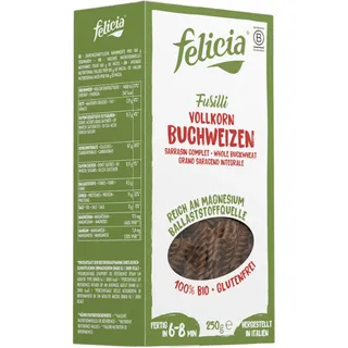 Felicia Bio Buchweizen Fusilli