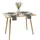Relaxdays Eckiger Esstisch 110 x 75 cm bronze