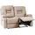 Beliani Sofa + Bettsofa, Bergen 2-Sitzer