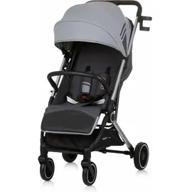Chipolino Kinderwagen, Buggy Pixie zusammenklappbar Getränkehalter Korb 22 kg grau