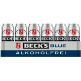 Beck's Blue Schankbier AlcoholFree 0,50L Dose, 24er Pack (24x0,50L) Einweg-Pfand