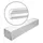 PROFHOME DECOR Deckenleiste 56 m