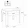 VCM Balora M 50 x 40 x 45 cm Weiß
