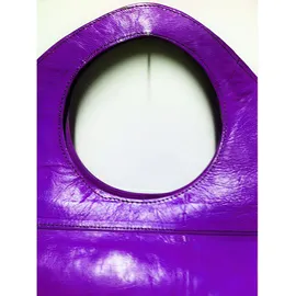 Marrakesch Orient & Mediterran Interior Loubna Shopper Leder Lila