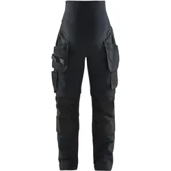 Damen Handwerker Umstandshose "7103" schwarz - M - schwarz