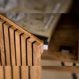 KAWOLA Weinschrank HORTA 56 x 90 x 35 cm Braun