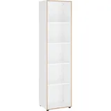 vogl möbelfabrik Trelle Aktenregal 46 cm x 35 cm x 186 cm weiß