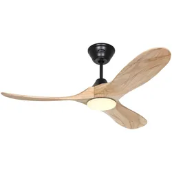Eco Genuino-L 122 - Schwarz / Holz natur - 312265