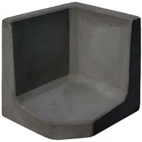 Diephaus L-Stein Ecke 40 x 50 x 7 cm Anthrazit