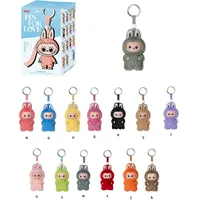 pop mart Labubu The Monsters Pin For Love Serie Plüsch-Anhänger mehrfarbig