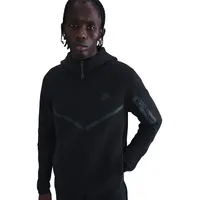Nike Tech Fleece Windrunner Kapuzenjacke 010 - black/black S