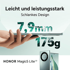 Honor Magic5 Lite 5G 8 GB RAM 256 GB emerald green