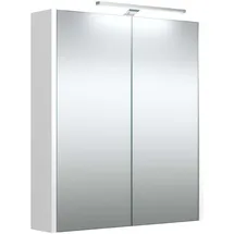 WELLTIME Badezimmerspiegelschrank »Joy«, Breite 78 cm, mit 2 Türen, mit LED, IP 44