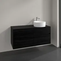 Villeroy & Boch Waschbeckenunterschrank 4 Auszüge 120 x 54,8 x 50 cm Black Oak