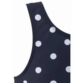 LASCANA Bade-Shirt Damen Blau/Weiß 44/46