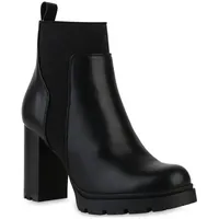 VAN HILL Klassische Stiefeletten Emily in Schwarz 40