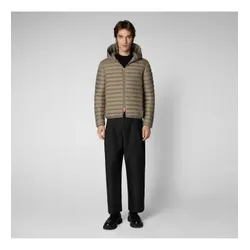 Save The Duck für Herren. D30650M-GIGA01 Jacke Donald grau (XL), Lässig, Nylon