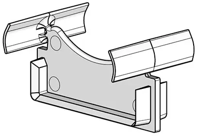 LTS Licht&Leuchten Kaschierstück LK-Z 045 AOV-K-001
