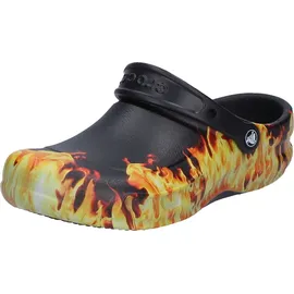 Crocs Schuhe Bistro Graphic, 204044001 - Schwarz/Gelb - 38