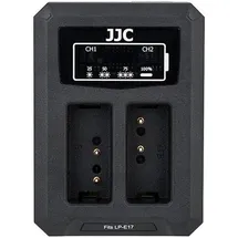 JJC Canon DCH LPE17 USB Dual Battery Charger für LP/E17 Akkus