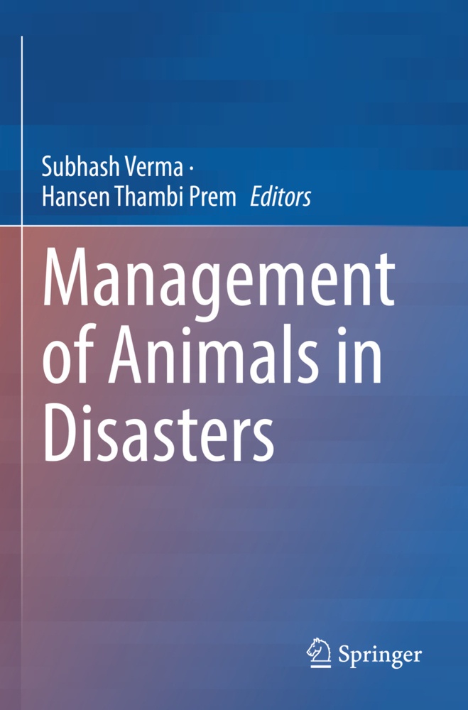 Management Of Animals In Disasters  Kartoniert (TB)
