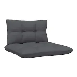 vidaXL 4-Sitzer-Gartensofa mit Anthrazit Kissen Kiefer Massivholz