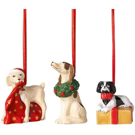 Villeroy & Boch Nostalgic Ornaments Ornamente Hunde 3-teilig