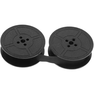 NUOBESTY Farbbandtinte Für Schreibmaschinen Mini-Schreibmaschine Etikettenhersteller Königliches Schreibmaschinenband Farbband Mit Doppelter Tinte Hochfestes Und Hochdichtes 66-Nylon Black