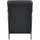 K+W Komfort & Wohnen Cocktailsessel 62 x 77 x 83 cm schwarz mit bezogenen Armlehnen