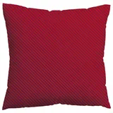 schlafgut Kissenbezug einzeln 80x80 cm - red-deep-purple-deep Woven Fade, Bettwäsche