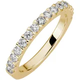 lyomi Fingerring "585/- Gelbgold 16 synth. Diam. 0,70ct." Gr. 56, gold (gelb), Fingerringe, Damen, 056 (17,8), 0,7 VS = sehr kleine Einschlüsse, Gold, Fingerring