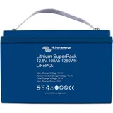 Victron Energy Victron Lithium SuperPack 12,8V/100Ah M8 Hochstrom- 0% MwST. (Angebot gemäß §12 USt Gesetz.)