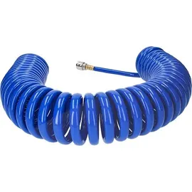 BRILLIANT TOOLS Druckluft-Spiralschlauch Durchmesser 10 mm, 10 meter