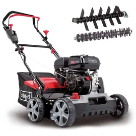 SCHEPPACH Benzin Vertikutierer SC50VARIO, 40cm Breite, 4kw, 17 Messer + Öl