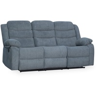 HARPER Sofa Sofa 3 Sitzer HARPER HUAMBO (BHT 192x95x98 cm) BHT 192x95x98 cm grau grau