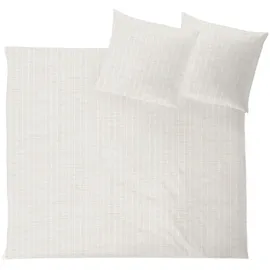 Hefel Opulence Gestreift Beige/Natur 155 x 220 cm + 40 x 80 cm