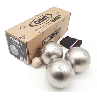 JUNGLE Obut Loisir INOX - Klassische Petanque Boule Kugel aus Frankreich