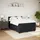 vidaXL Boxspringbett 140 x 200 cm Schwarz