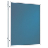 FRANKEN Trennwand ECO, doppelseitig, blau 120,0 x 150,0 cm