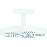 Hansgrohe AXOR One Duschkopf 280 1 Strahlart mit Deckenanschluss, 48493700, Farbe: Weiß Matt