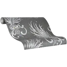 Glööckler Vliestapete GLÖÖCKLER 64 cm x 10 m 1 St schwarz/silber 34193