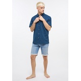 MUSTANG Jeansshorts »Style Chicago Shorts Z«, Gr. 33, Normalgrößen, blue used, , 99352301-33 Normalgrößen