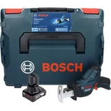 Bosch GSA 12V-14 Professional Akku Säbelsäge 12 V + 1x Akku 6,0 Ah + L-Boxx - ohne Ladegerät