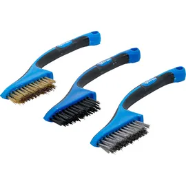 BGS Mini-Bürsten-Satz Nylon/Messing/Edelstahl 165 mm (9314)