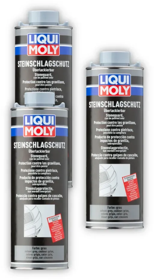 3x 1L LIQUI MOLY 6106 Steinschlagschutz Beschichtungsmasse Korrosion Schutz