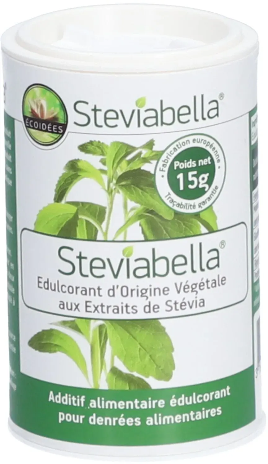 Ecoidées Stevia Streuer Rebaudioside A