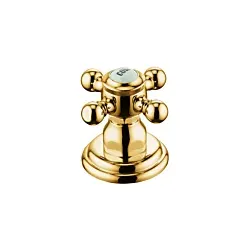Kludi 1926 Seitenventil 518174520 Standmontage, Markierung: Cold, vergoldet