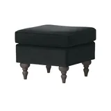 Sofa.de Hocker Cozy 55 x 44 x 55 cm Schwarz